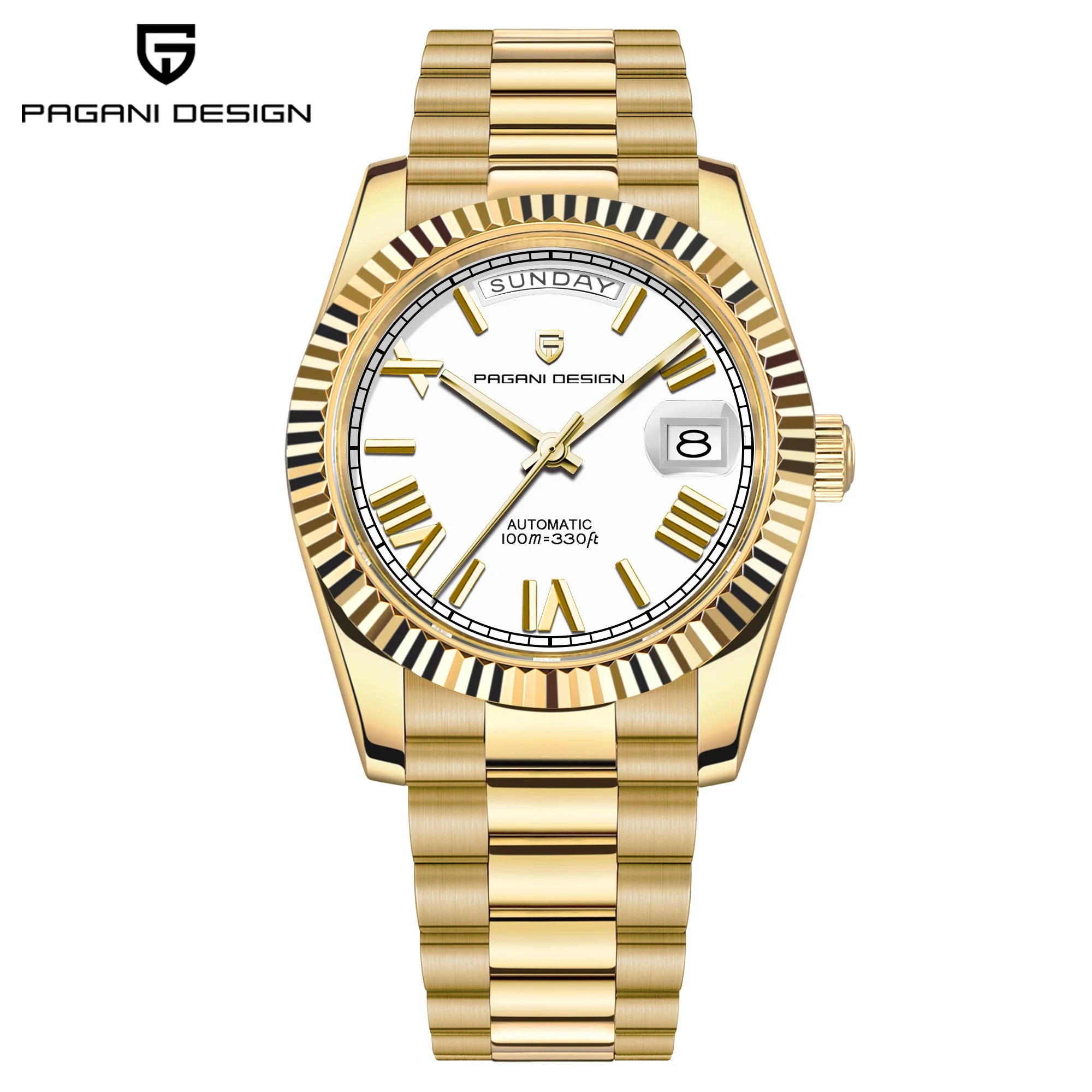 Reloj Automático Mecánico Cristal Zafiro