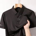 Hombre S Business Casual Corta Sleeved Camisa