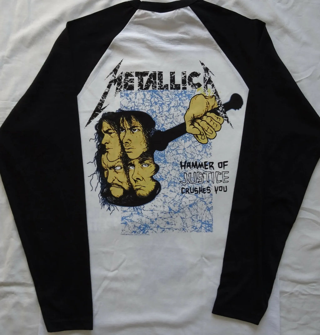 Remera Manga Larga Estampada Rock