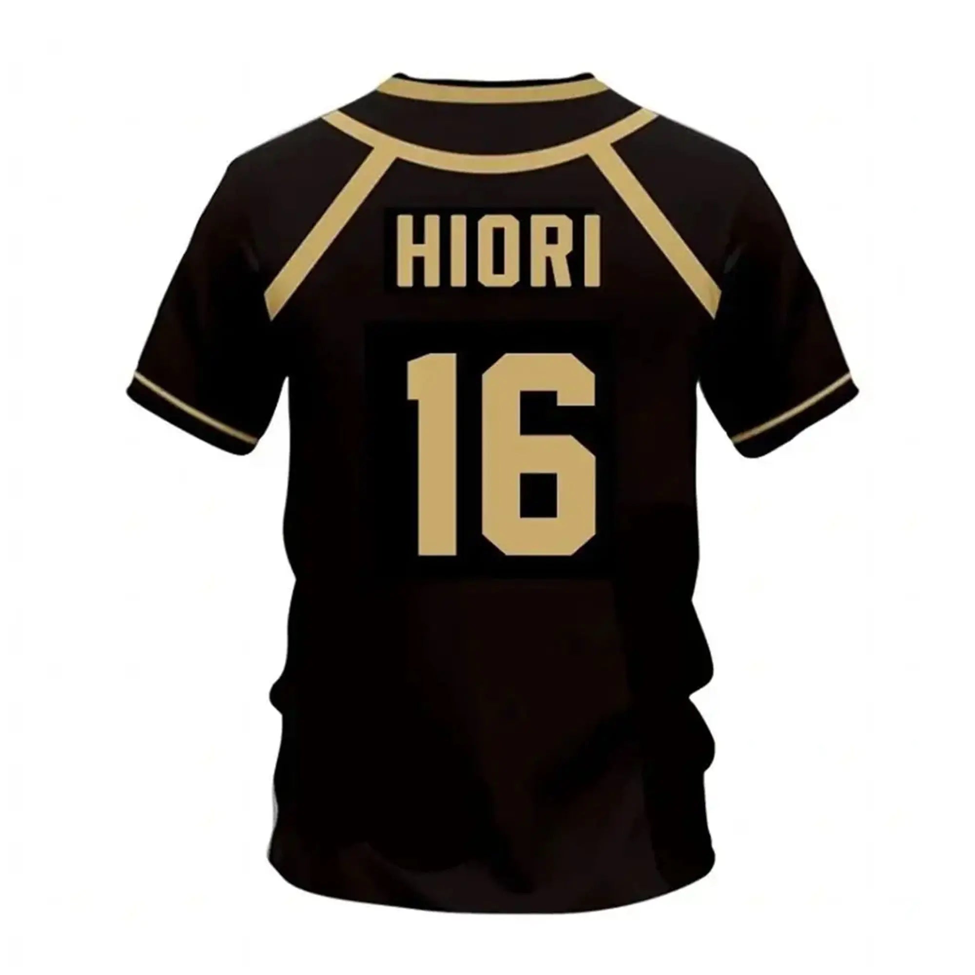 Camiseta Deportiva Estampada Anime