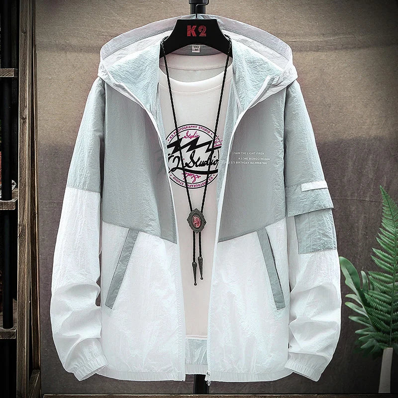 Campera Rompeviento con Protección UV