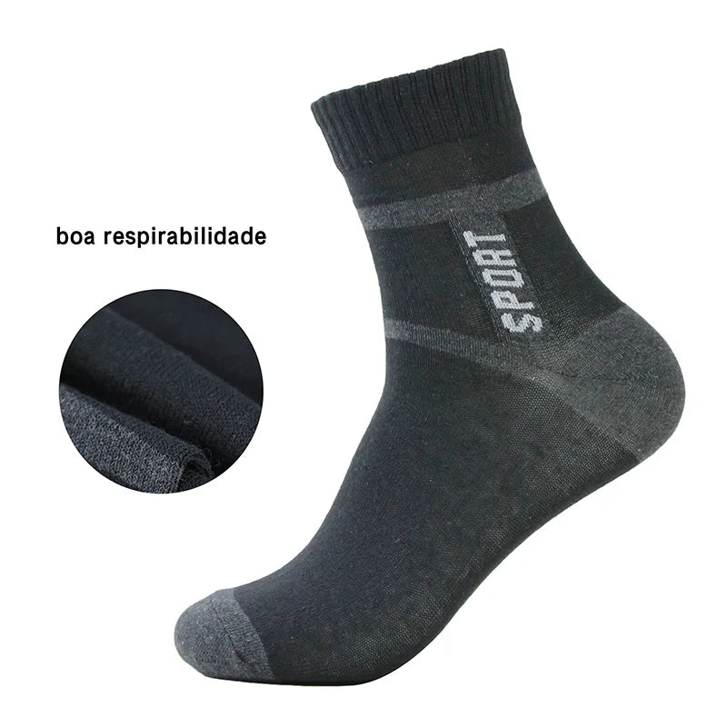 Medias Ejecutivas de Algodón Transpirable