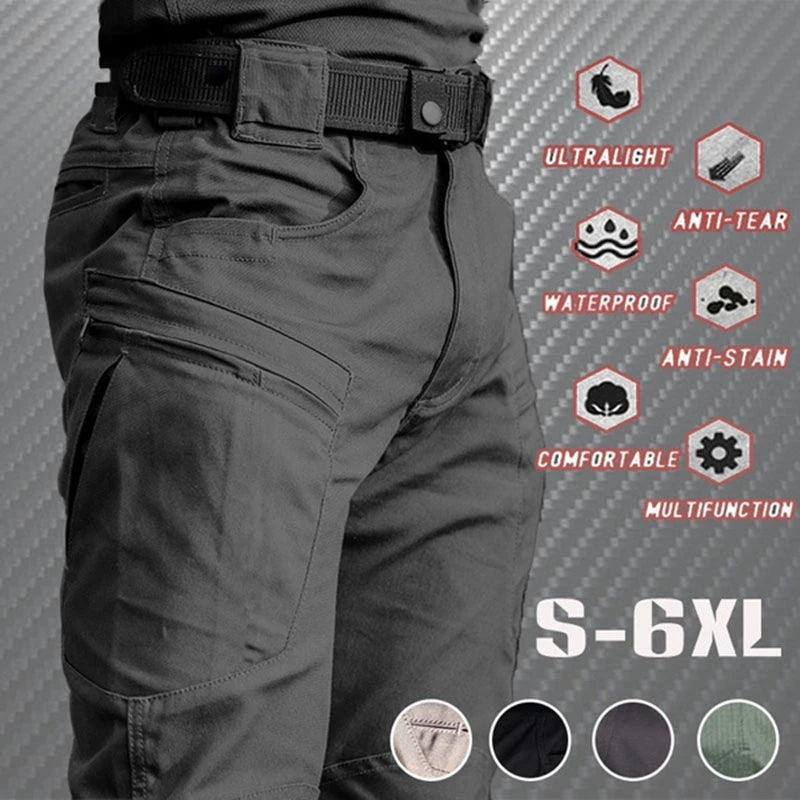 Pantalón Cargo Táctico Impermeable