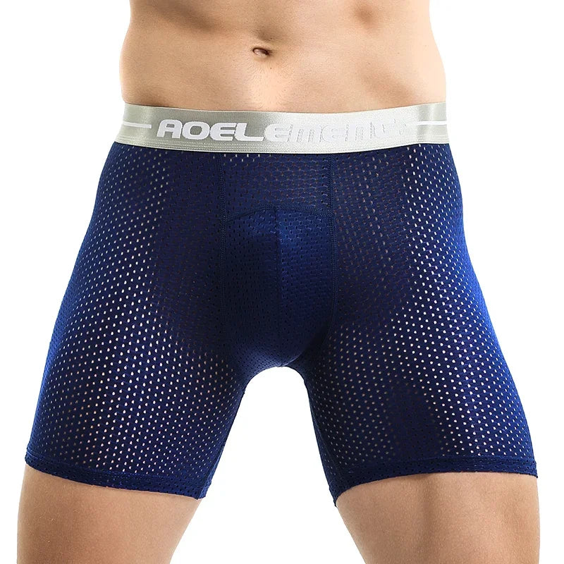 Pack de Boxers Largos Deportivos de Seda de Hielo