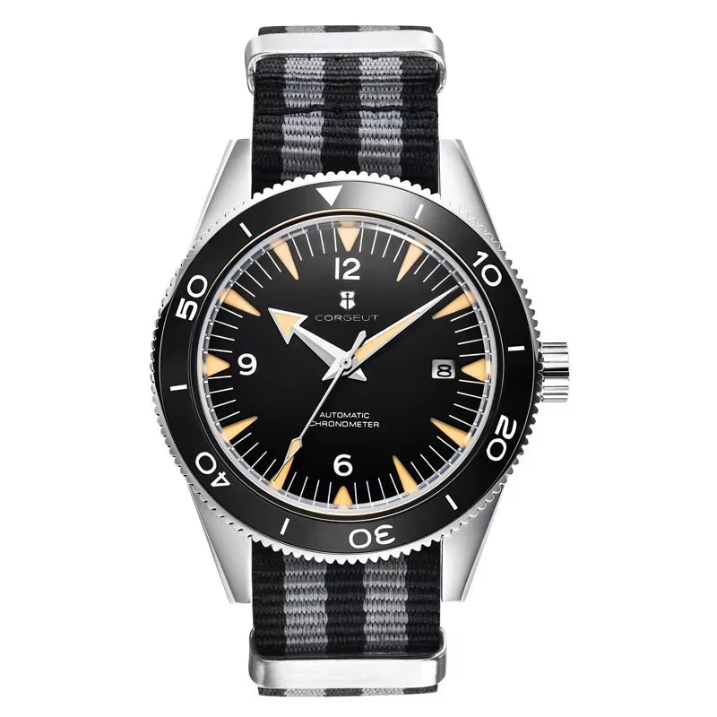 Reloj Automático Cristal Zafiro 100m
