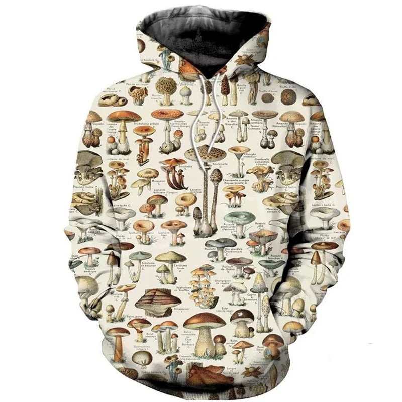 Buzo con Capucha Estampa 3D