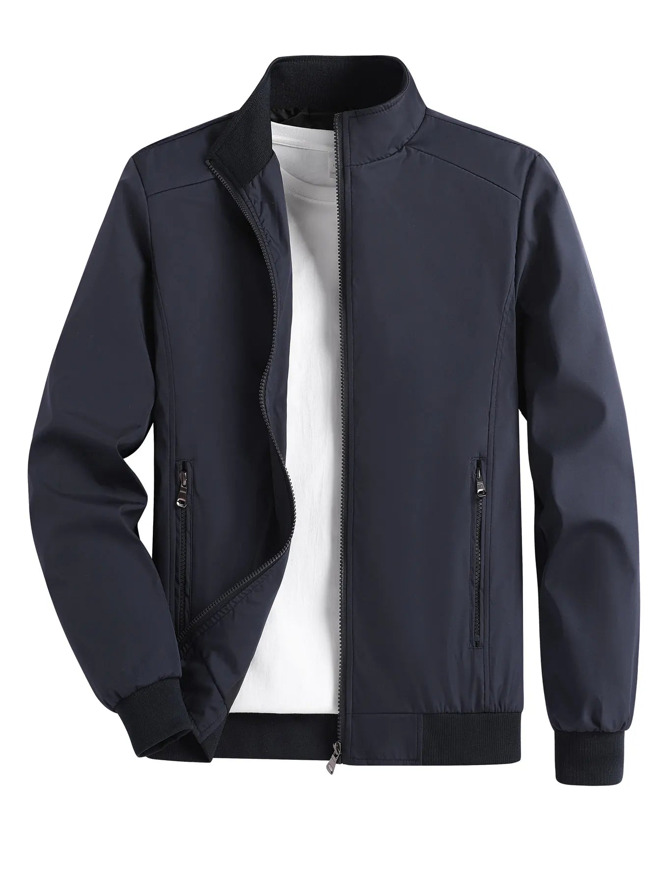 Campera Liviana Cuello Mao Casual