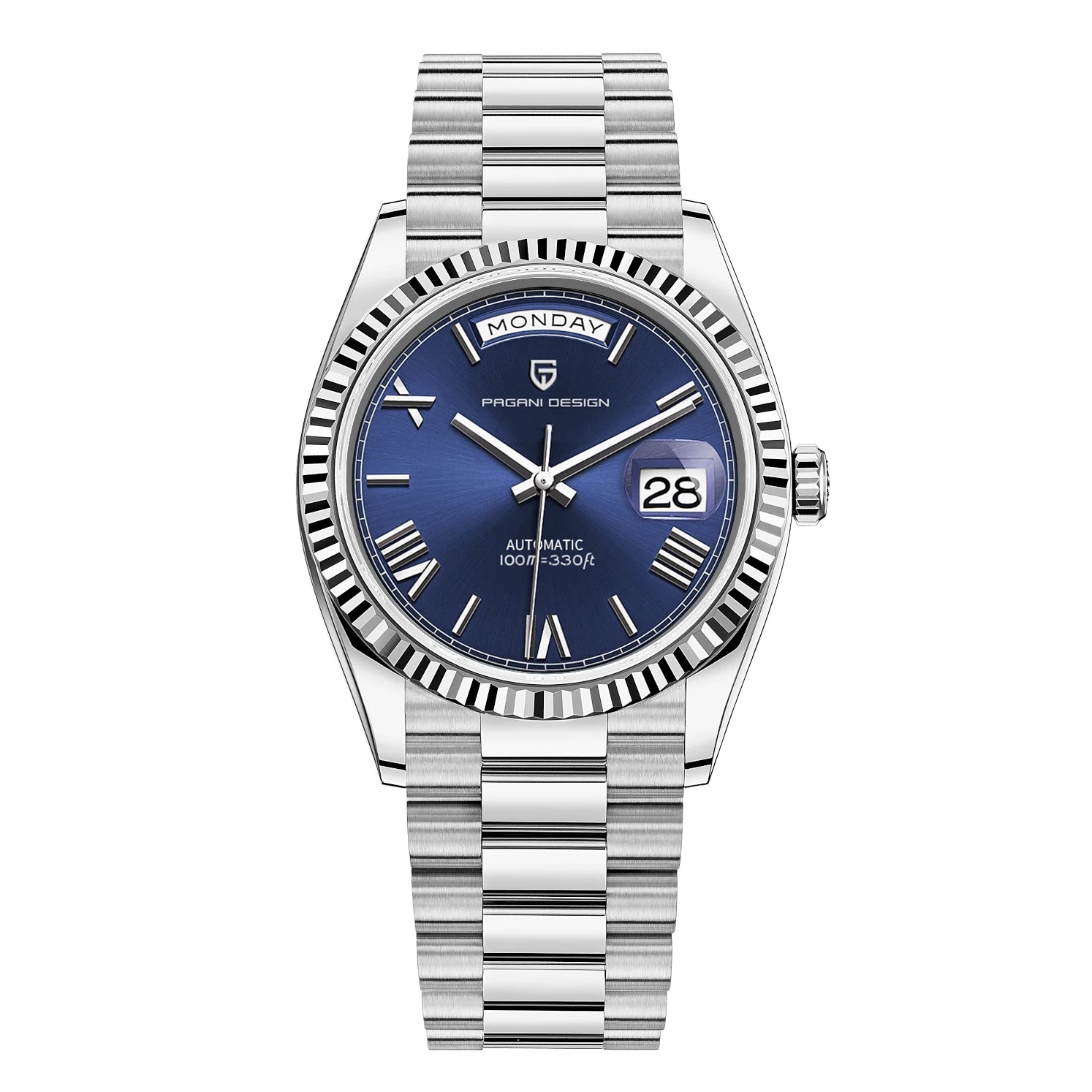 Reloj Automático Mecánico Cristal Zafiro