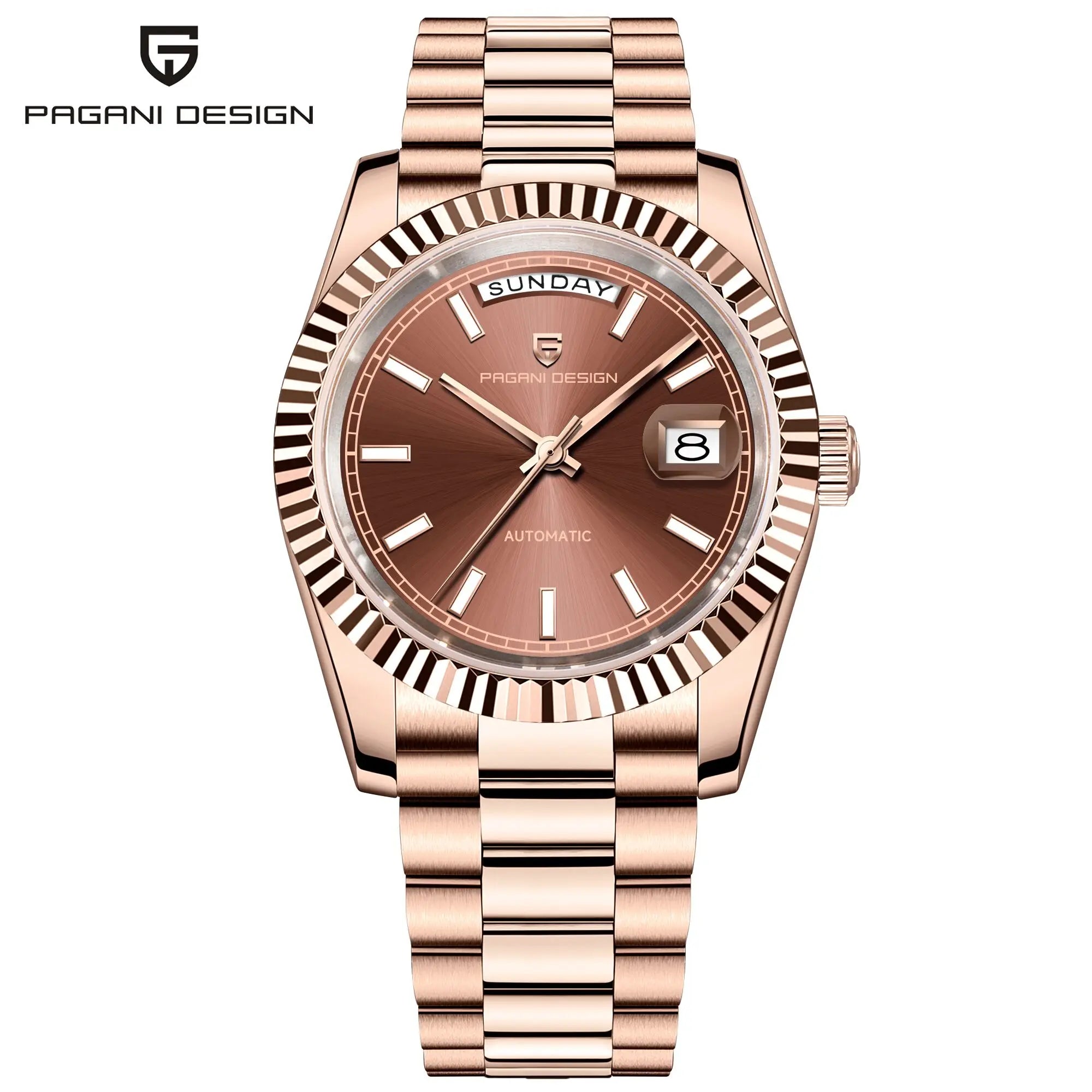 Reloj Automático Mecánico Cristal Zafiro