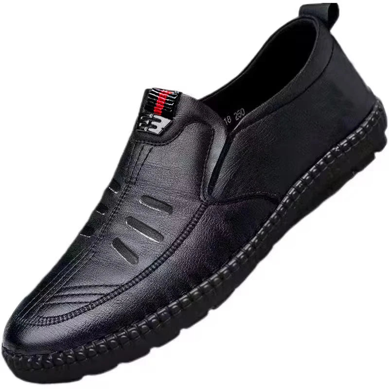 Mocasines de Cuero PU Antideslizantes