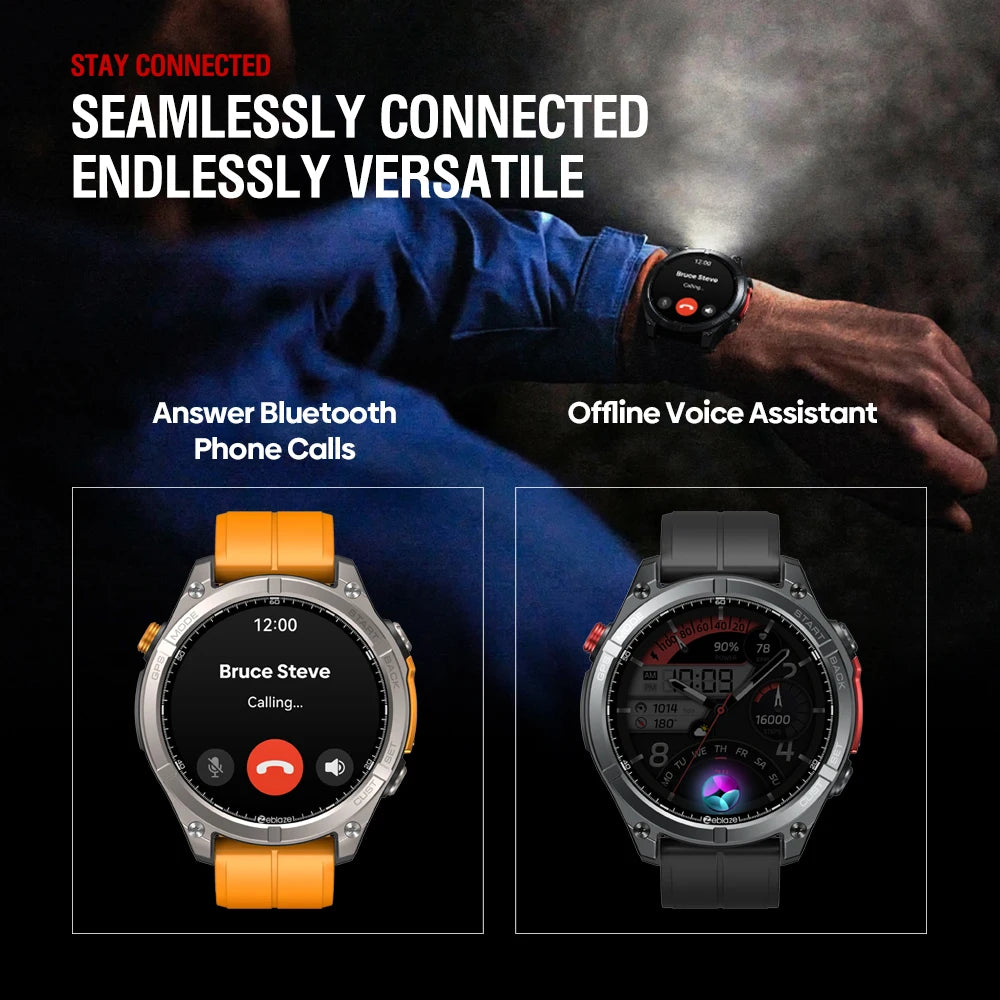 Smartwatch GPS AMOLED con Brújula