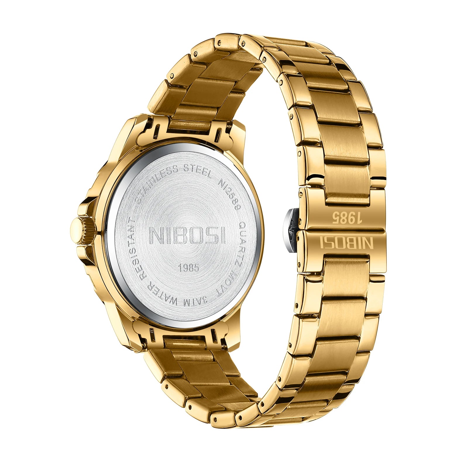 Reloj de Cuarzo de Acero Inoxidable Premium