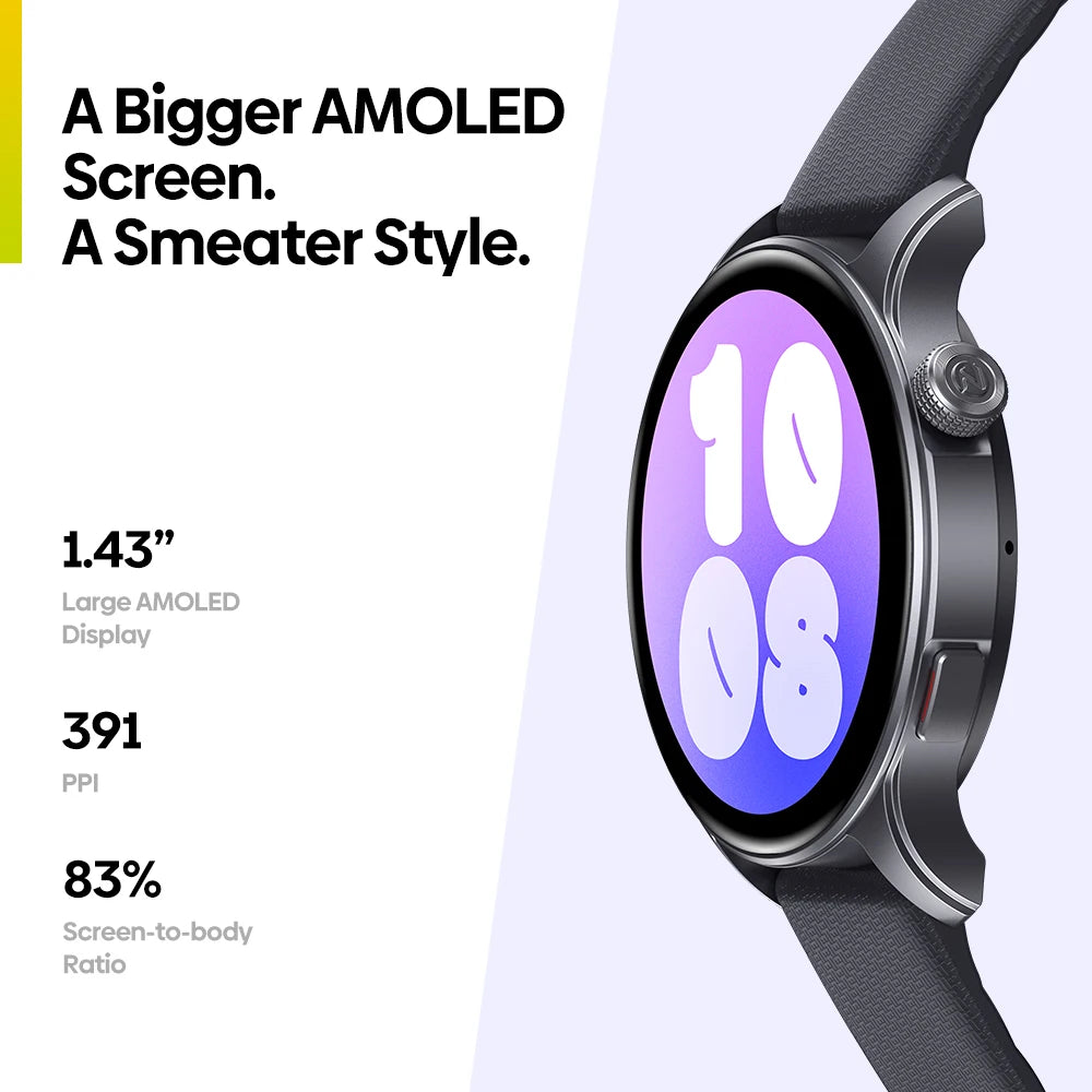 Smartwatch AMOLED con Llamadas Bluetooth
