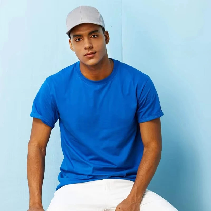 Europe Size Algodón Hombre S Camiseta Camisa