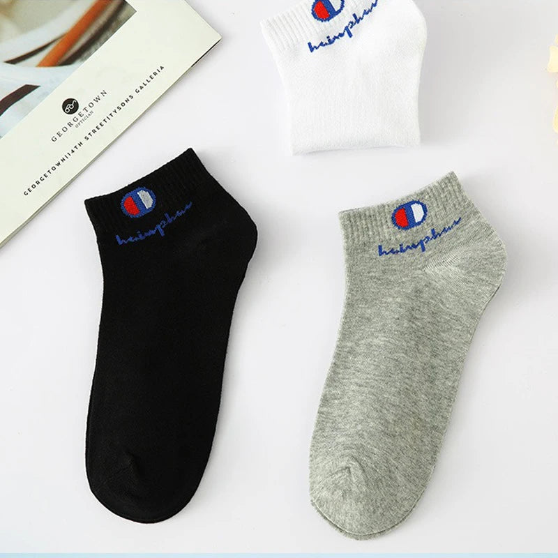Pack de Medias Soquete Deportivas de Algodón