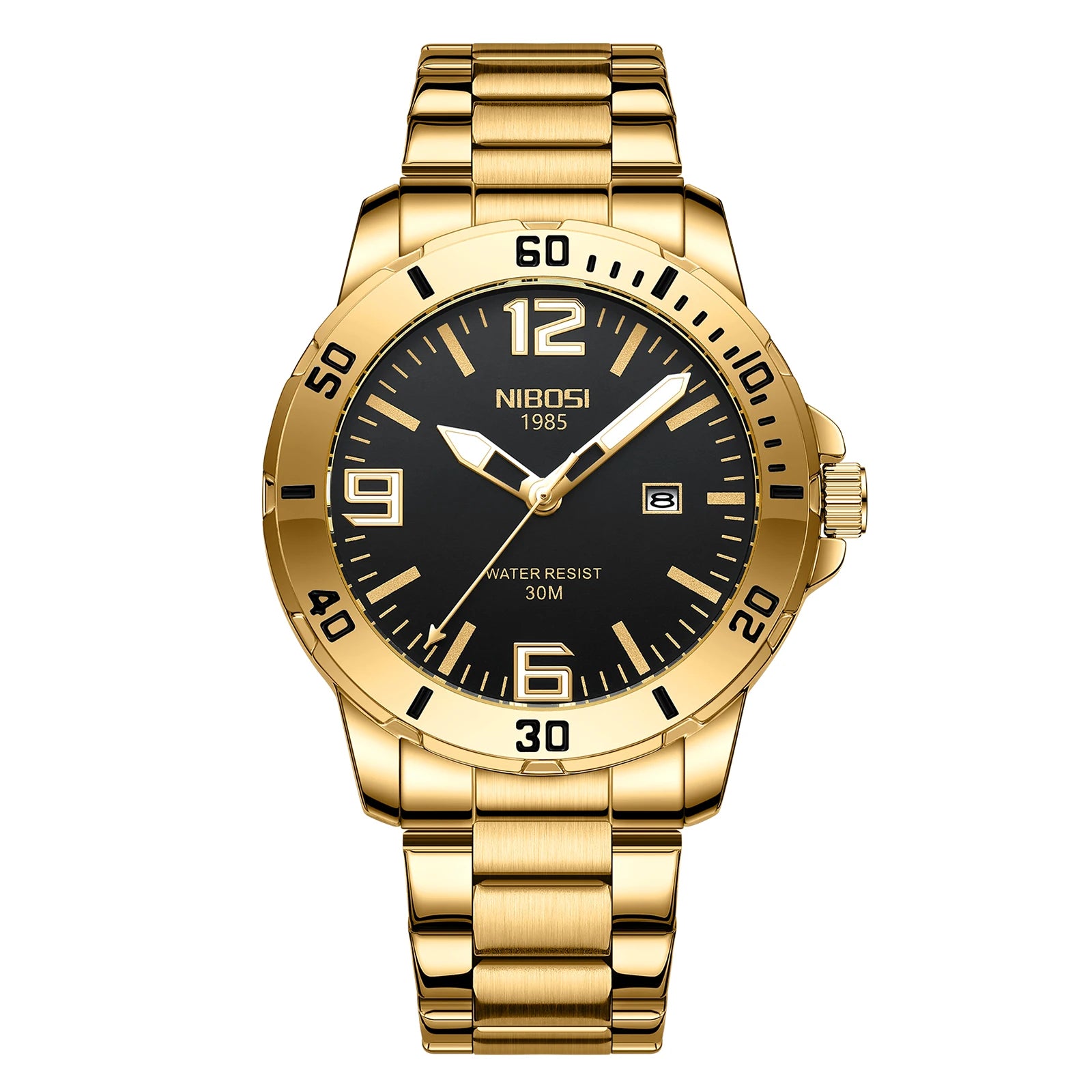 Reloj de Cuarzo de Acero Inoxidable Premium