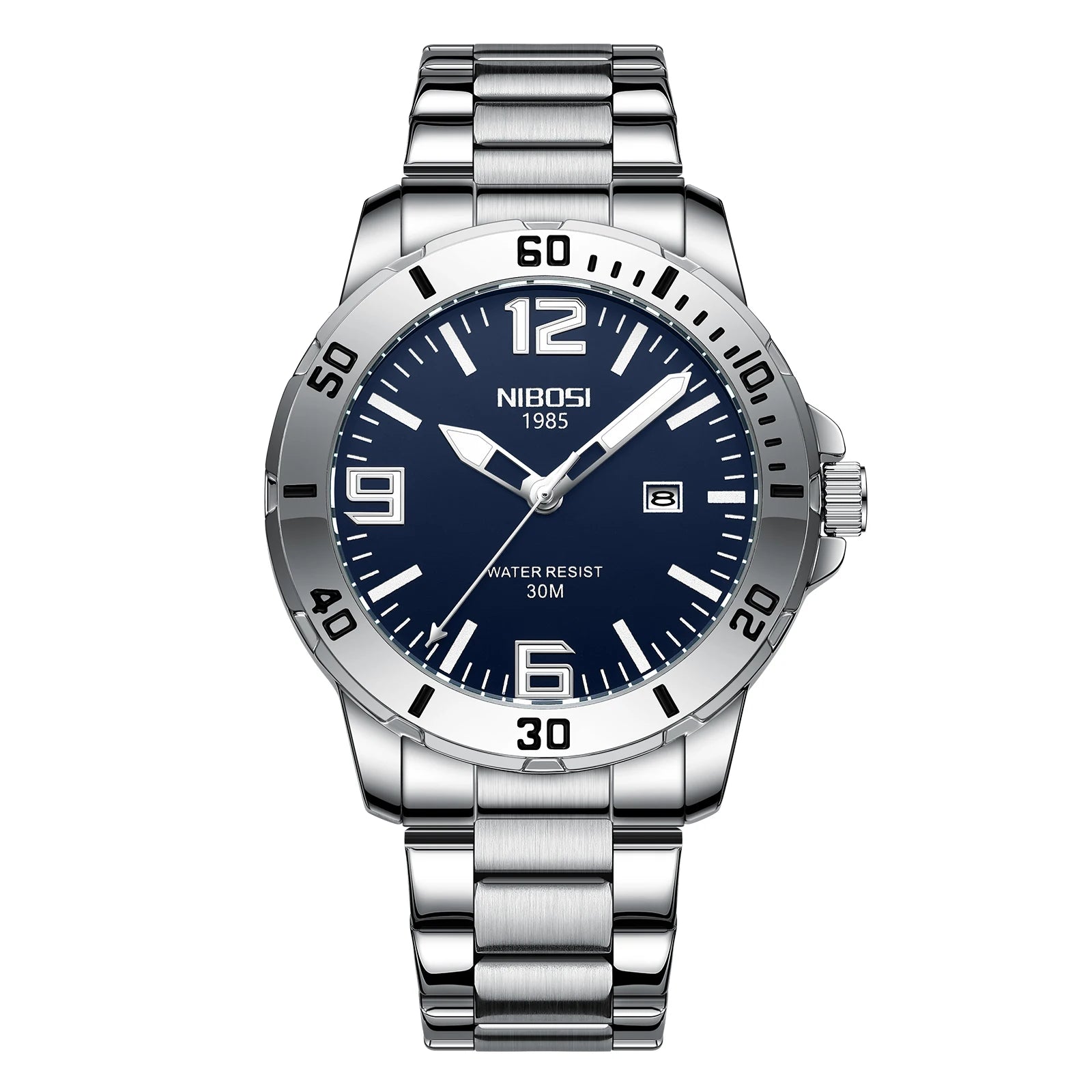 Reloj de Cuarzo de Acero Inoxidable Premium