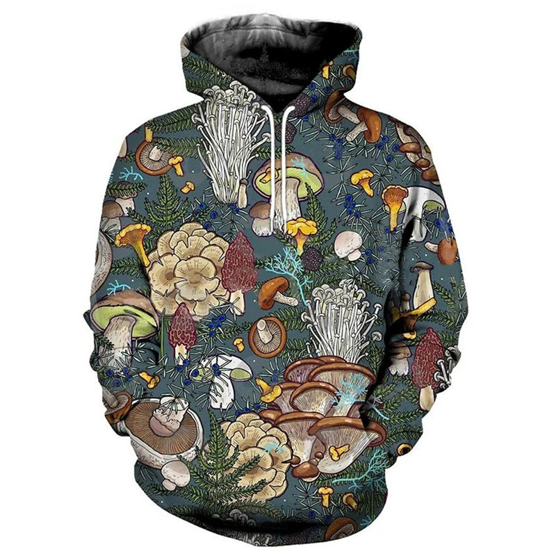 Buzo con Capucha Estampa 3D