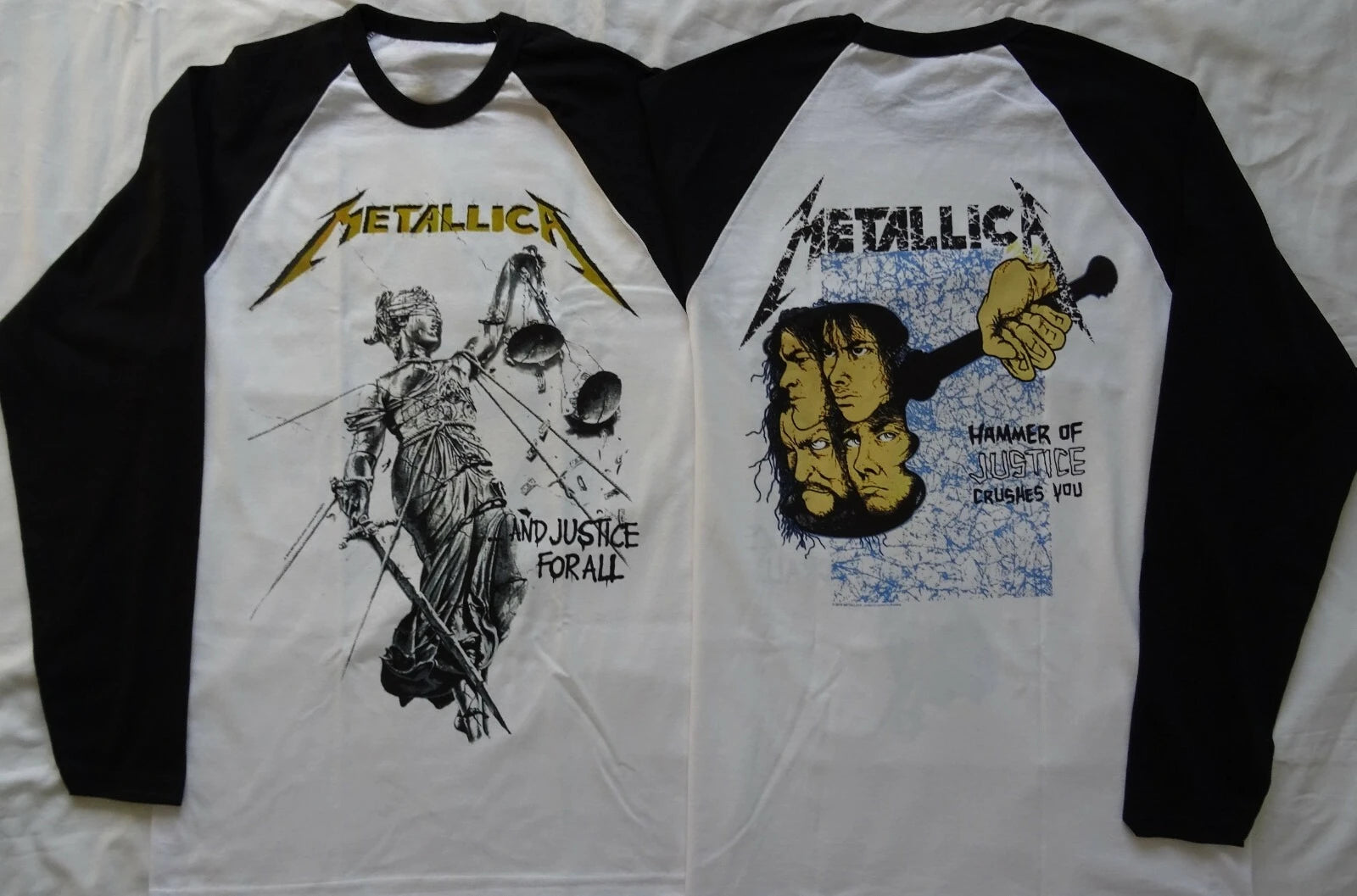 Remera Manga Larga Estampada Rock