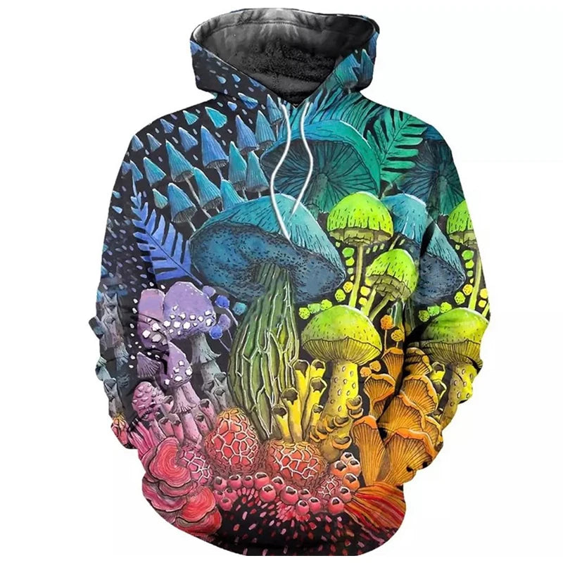Buzo con Capucha Estampa 3D