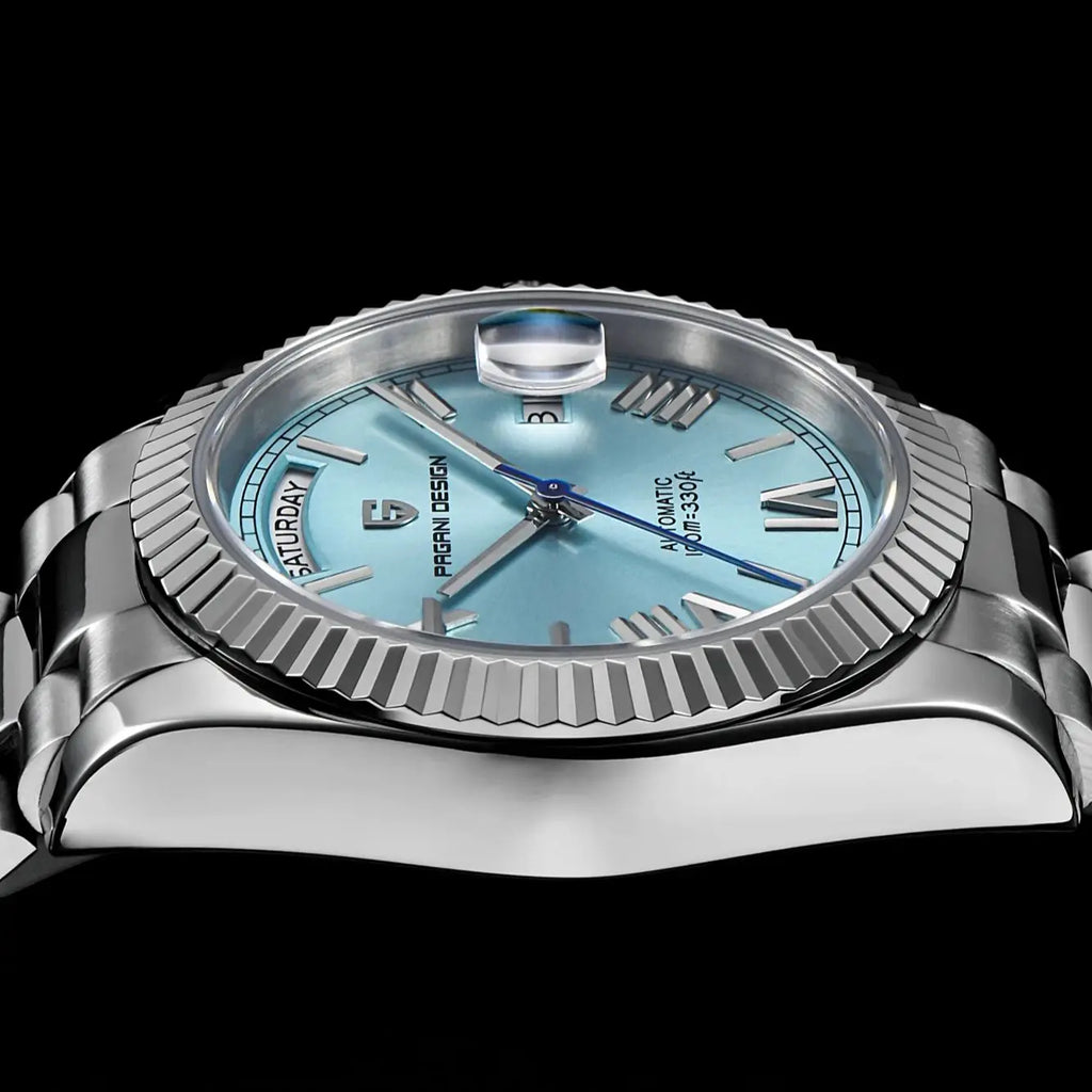 Reloj Automático Mecánico Cristal Zafiro