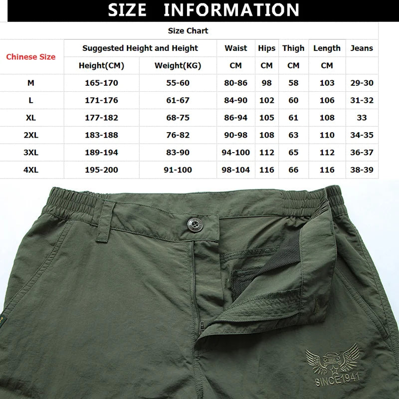 Pantalón Cargo Militar Liviano