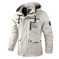 Campera Rompeviento con Capucha Soft Shell
