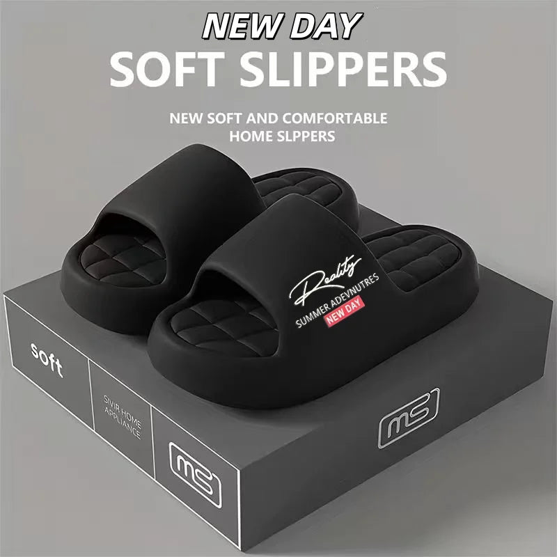 Pantuflas de EVA Suela Alta Antideslizantes