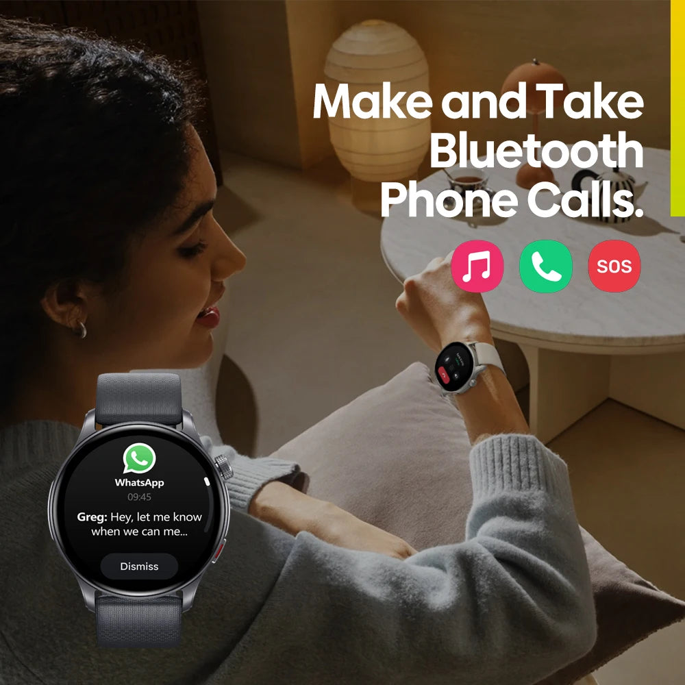 Smartwatch AMOLED con Llamadas Bluetooth