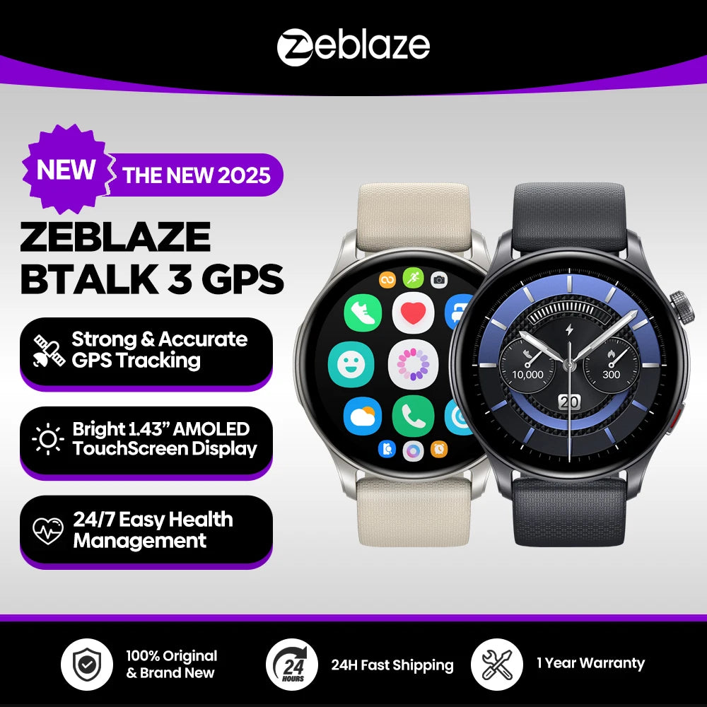 Smartwatch AMOLED con Llamadas Bluetooth