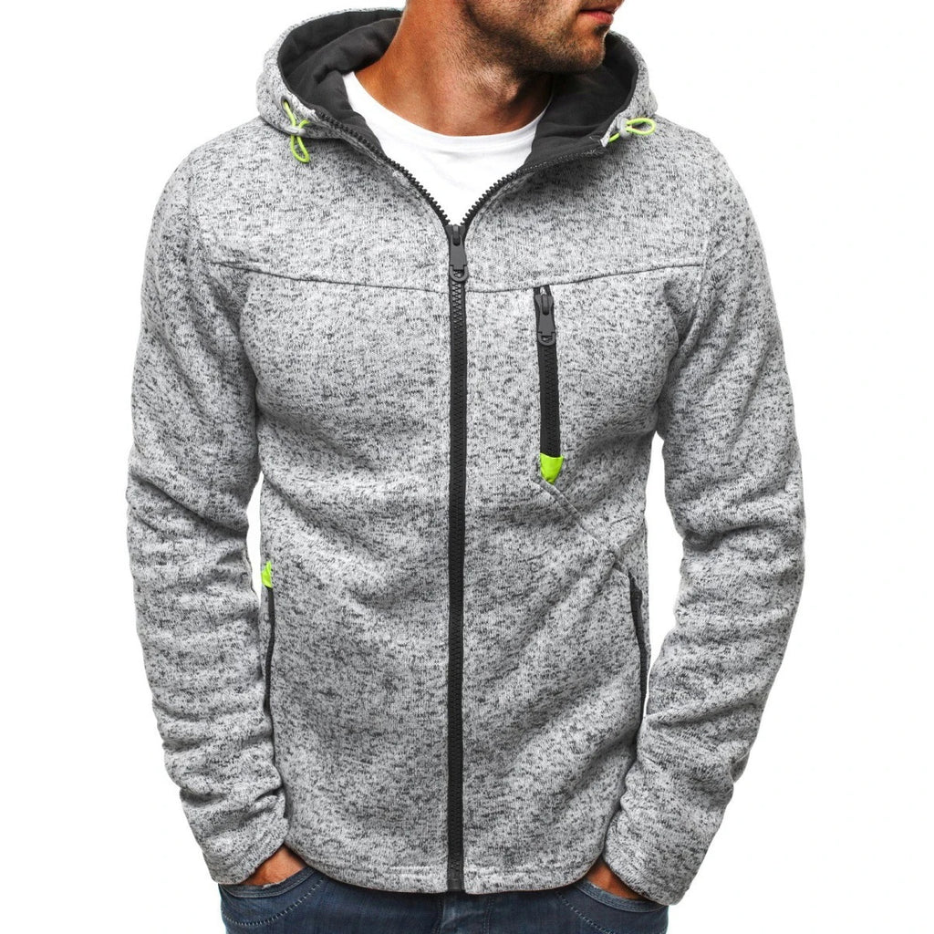 Buzo con Capucha de Friza Jacquard