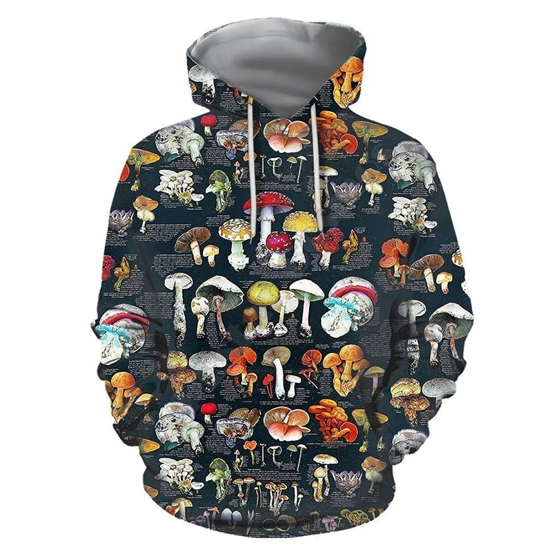 Buzo con Capucha Estampa 3D