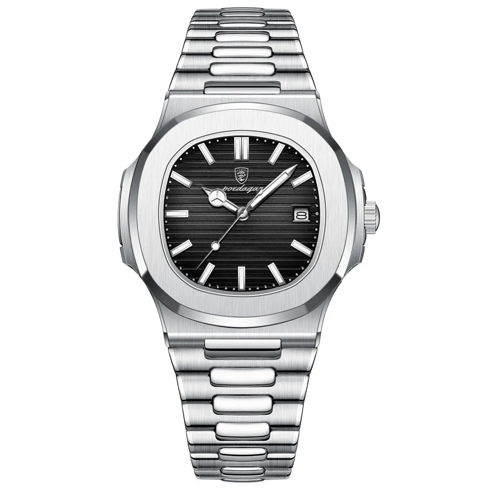 Reloj de Cuarzo Cuadrado Business